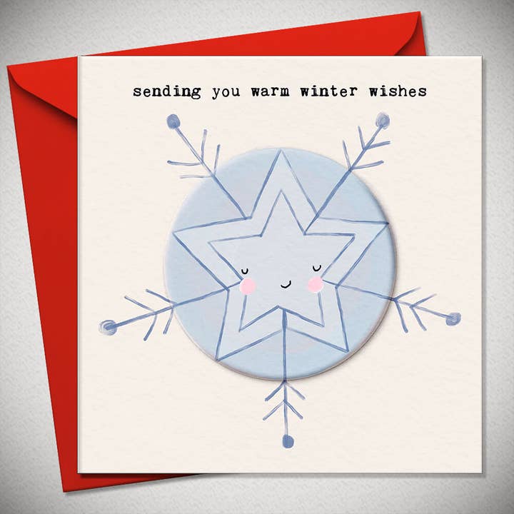 sending you warm winter wishes for wholesale by Bexy Boo Ltd