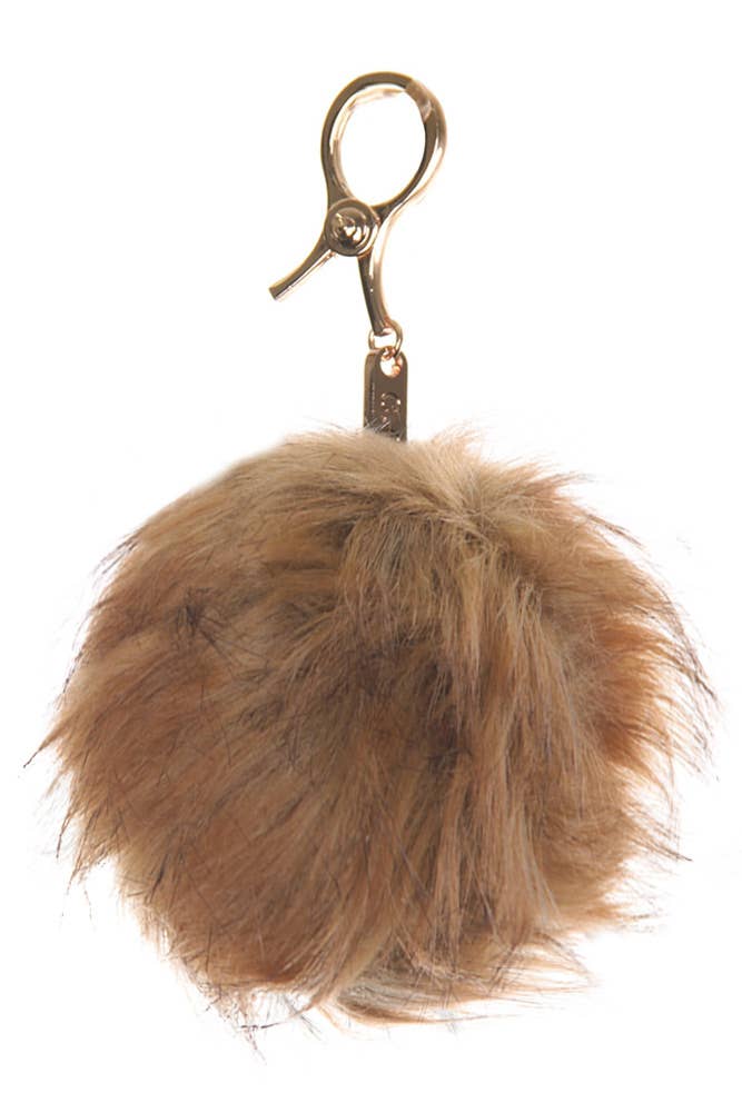 Hana – wholesale Keychain – Women's – C.C Fur Ball Bag Key Chain4