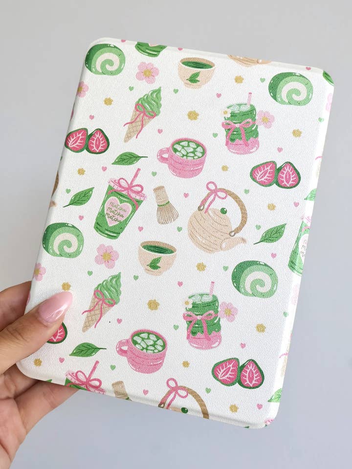 Matcha Kindle-Hülle für den Großhandel von Books With Jess