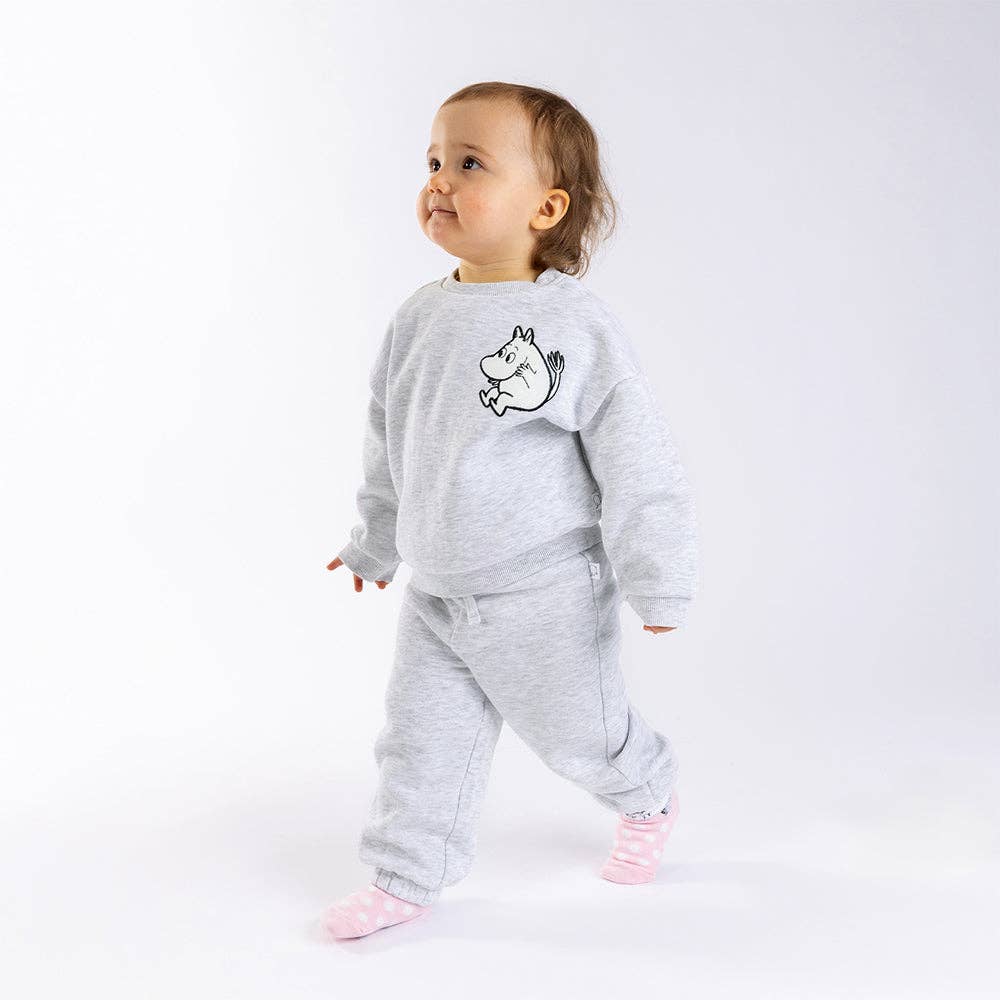 Nordicbuddies - Wholesale Top & Pant Set - Baby - Moomintroll Kids College Set1