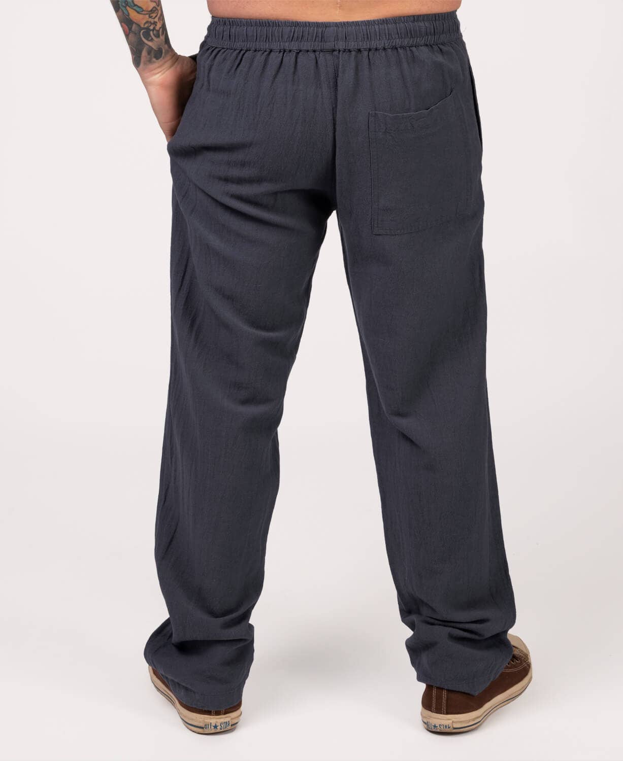 Soul Flower - Wholesale Pants - Men's - Hemp Yoga Pants - Midnight5