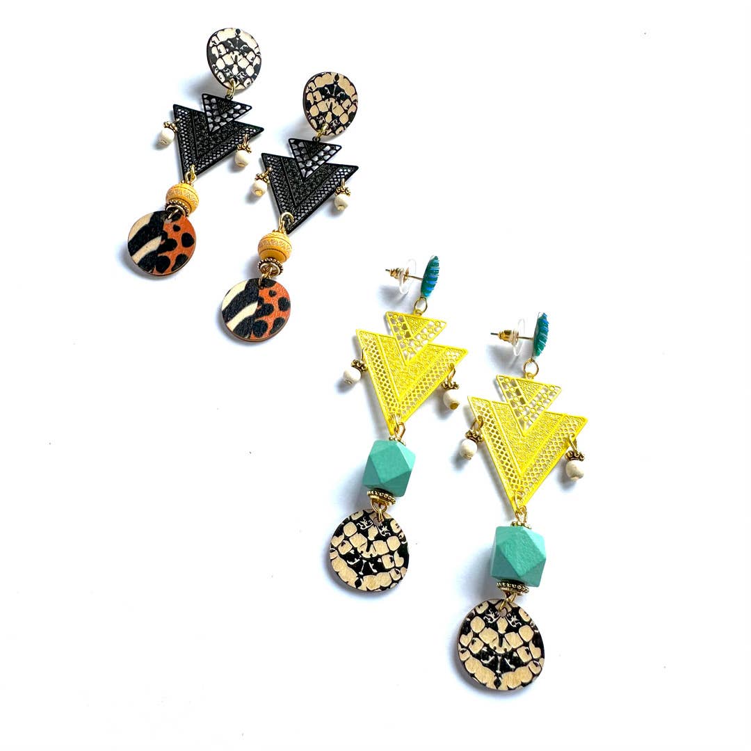 Roselinde - Wholesale Dangle Earrings - Kenya. PDB4