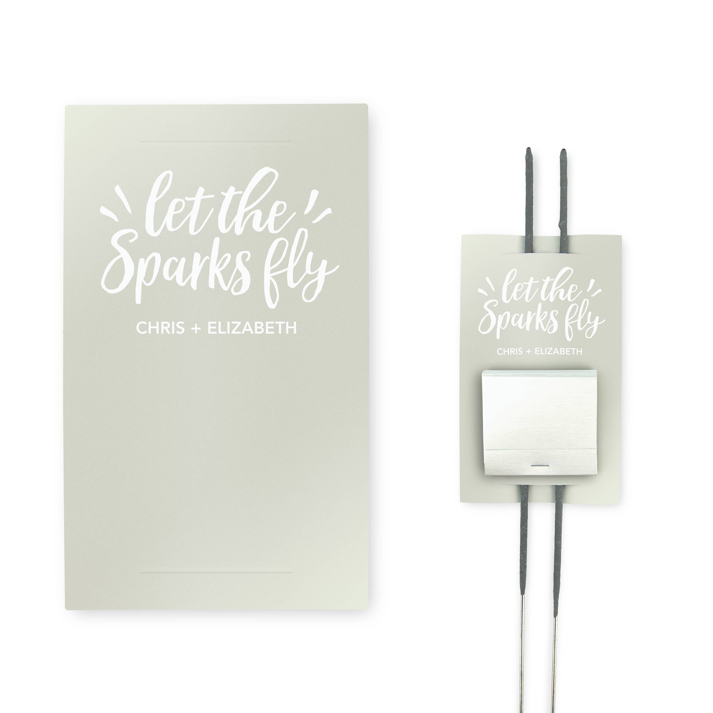 Weddingstar Inc. - Wholesale Gift Tag - Matchbook Sparkler Send-Off Tags - Let the Sparks Fly2