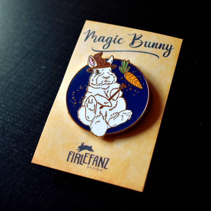 Pin "Enchanting Bunny" for wholesale by Firlefanz Design