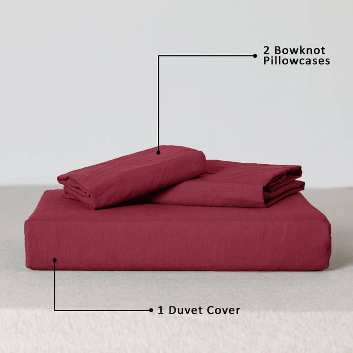 Cotton Passion - Venta al por mayor Fundas nórdicas - Juego de funda nórdica anudada – Ropa de cama de lujo de microfibra suave