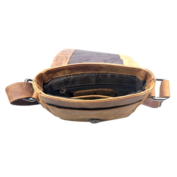 Greenwood – wholesale Crossbody bag – Unisex – Rami Mini Leather Small Messenger Bag for Mobile Phone Unisex