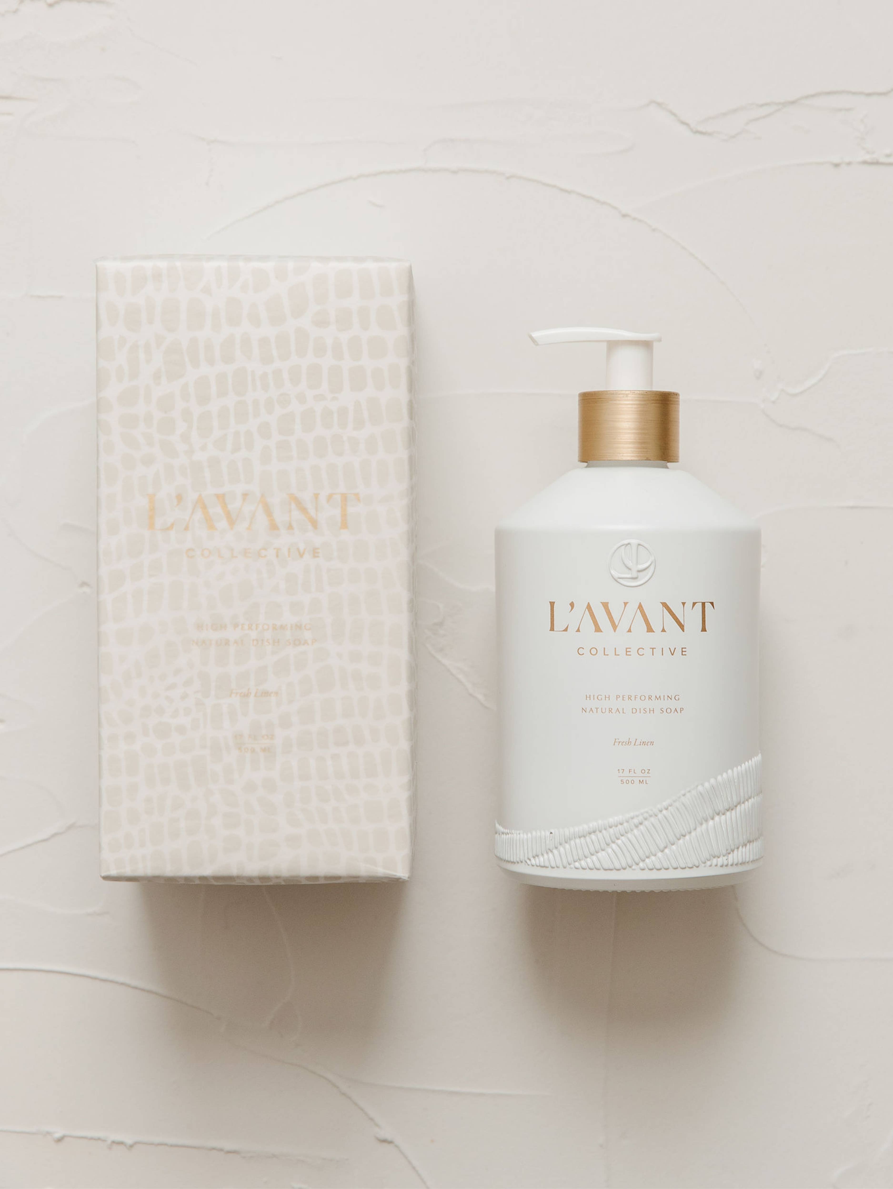 L'AVANT Collective - Wholesale Dish Soap - Fresh Linen High Performing Dish Soap1