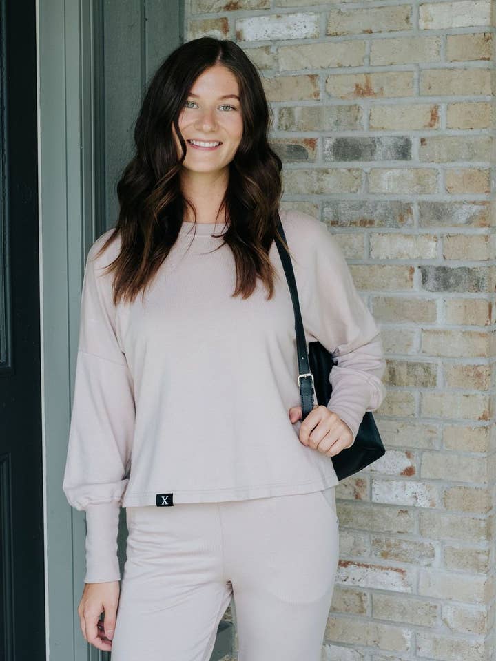 Classic Crew in Fawn for wholesale by Pure Balanxed