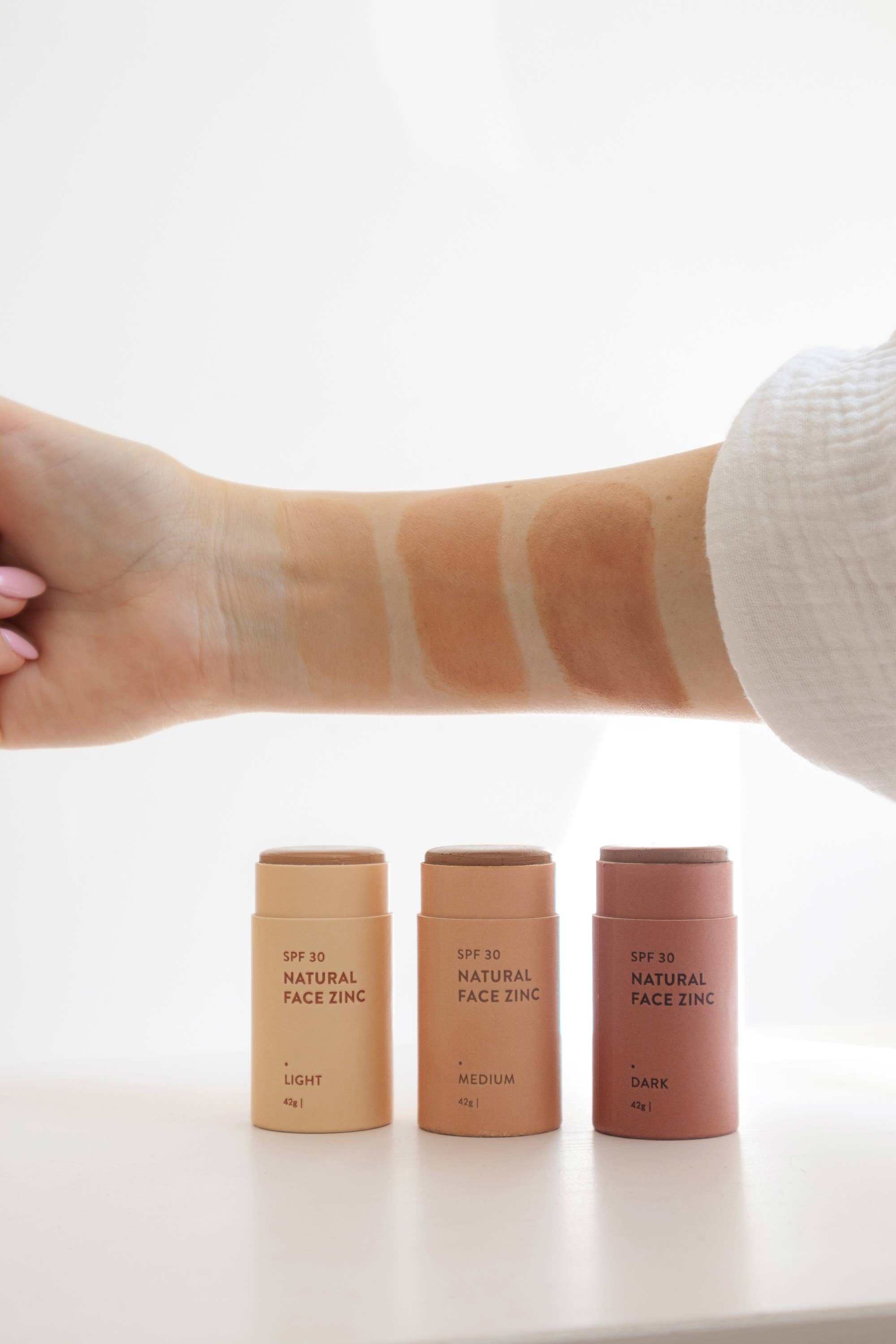 Winki Zinc - Wholesale Sunscreen - Tinted Natural Face Zinc SPF 301