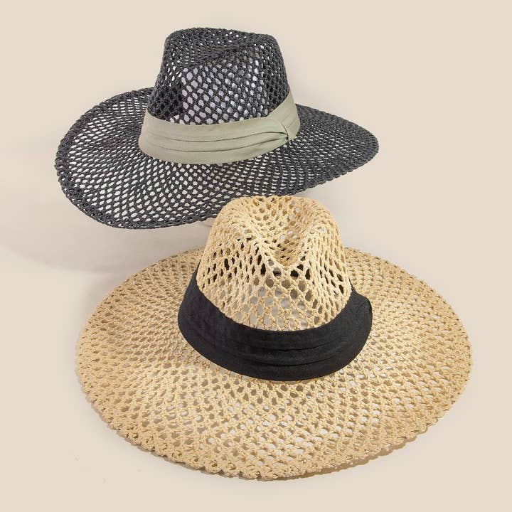 Anarchy Street – Engroshandel Stråhat – til kvinder – Flettet Weave Fashion Sun Hat