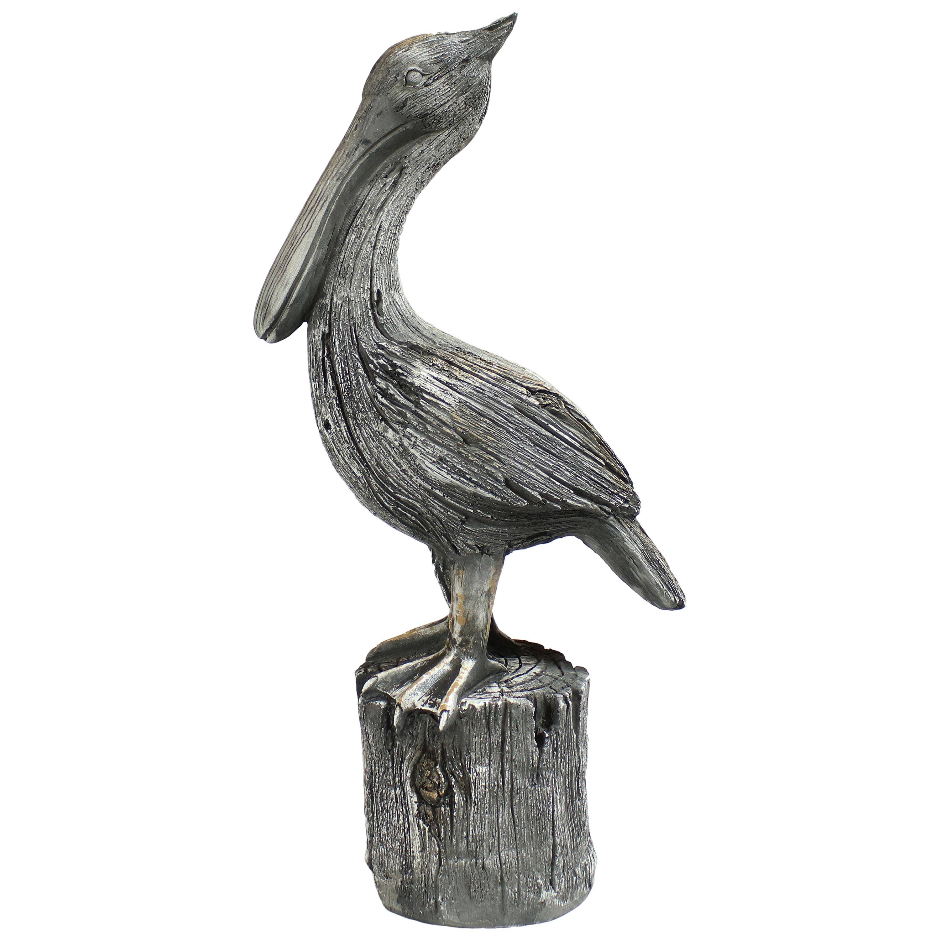 Sunnydaze Decor - Wholesale Outdoor Ornament/Decor - Pelican Perch Outdoor Polystone Garden Statue - 22 in9