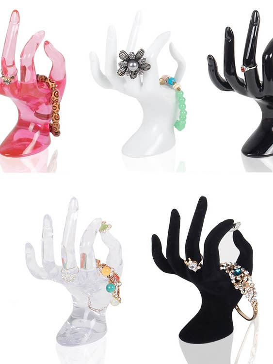 Head Acrylic Accessories Display for wholesale by Ole