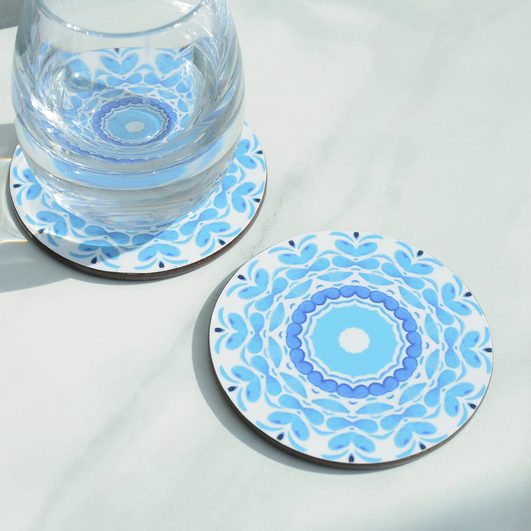 Blue & White Company – wholesale Coasters – Apple Blossom Coaster 0