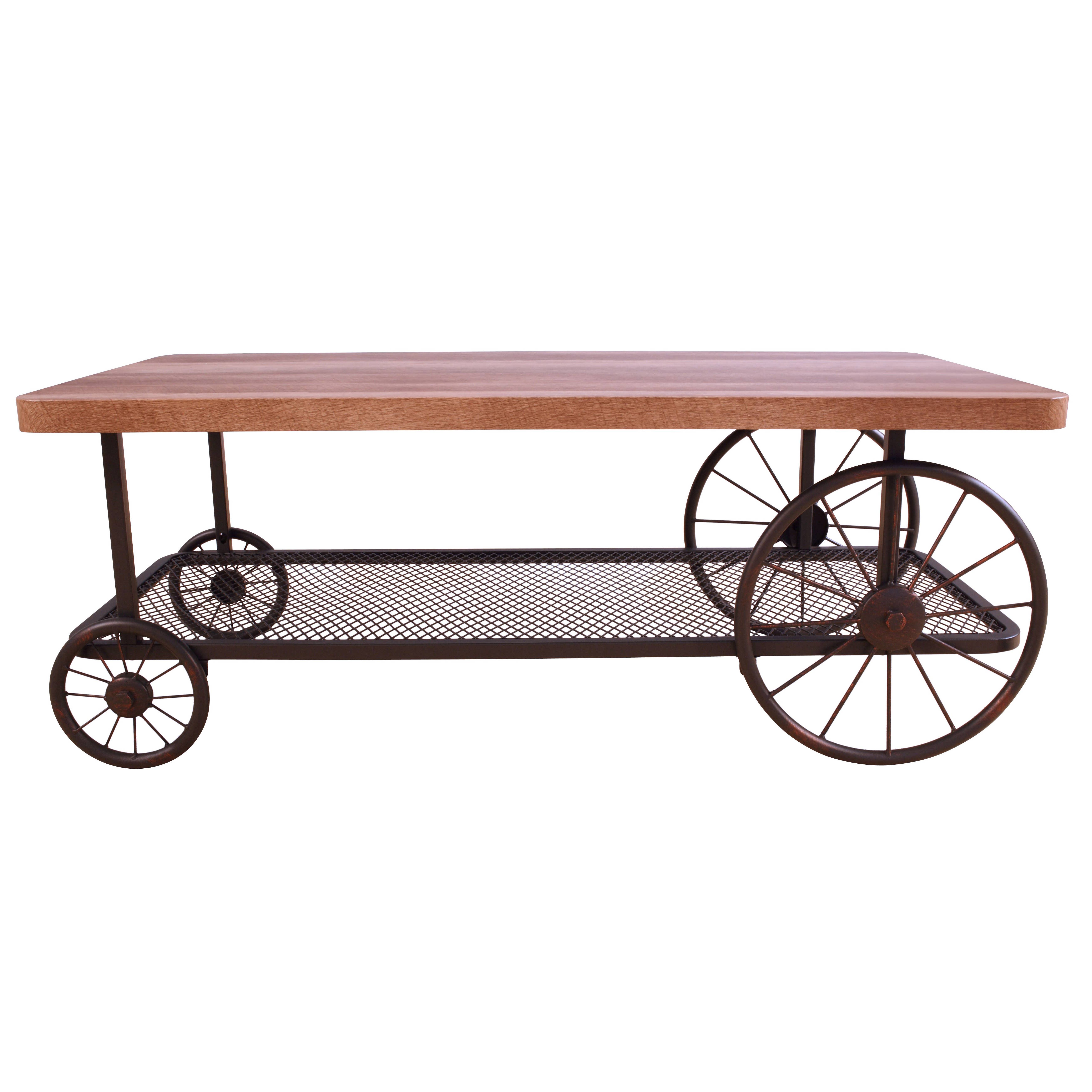 Acme Furniture Industry, Inc. - Wholesale Coffee Table - Francie Coffee Table w/ Bottom Shelf, Oak & Antique Gray2