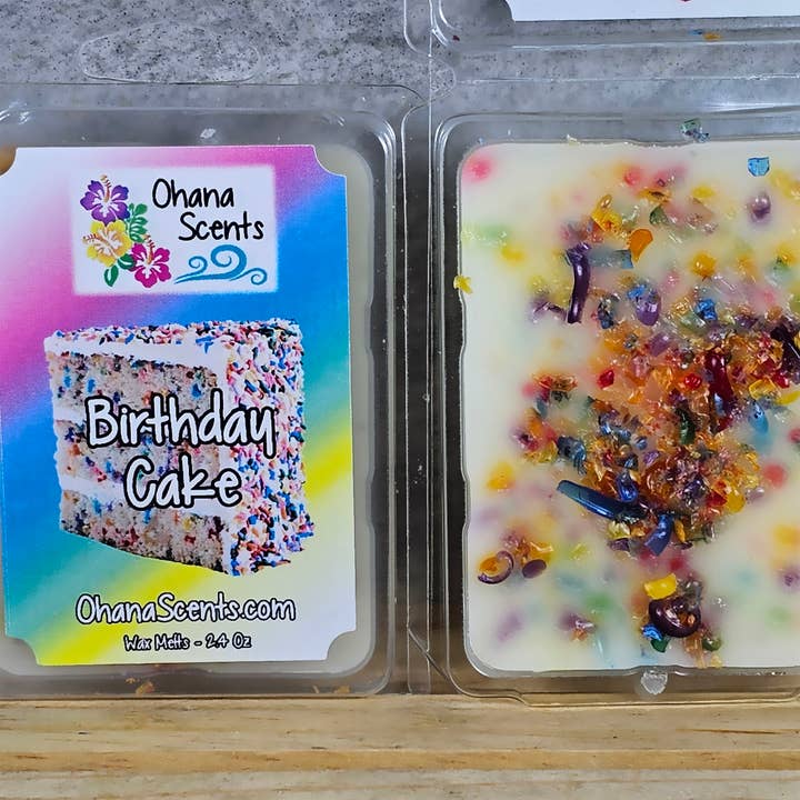 Ohana Scents - Wholesale Wax Melt - Birthday Cake Scented Wax Melts1