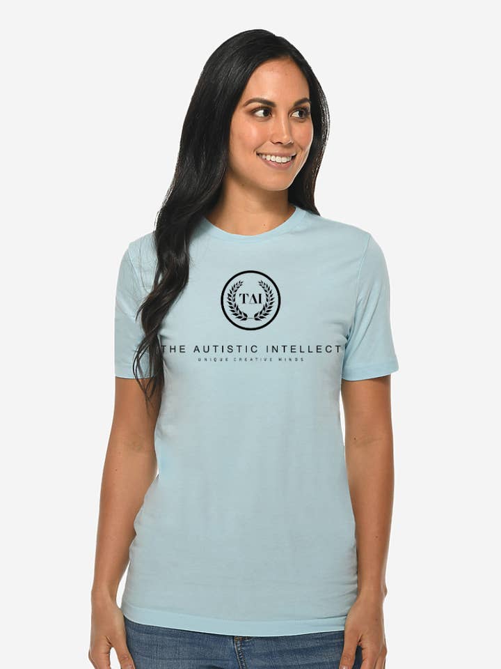 Autism Awareness Branded Logo T-Shirt for wholesale by The Autistic Intellect