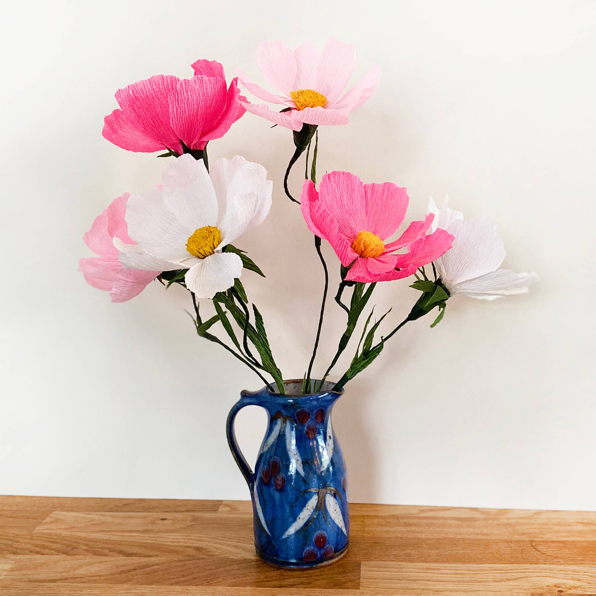 Bergin & Bath – wholesale DIY craft kit – Paper Flower Making Kit Cosmos, craft kit for women6