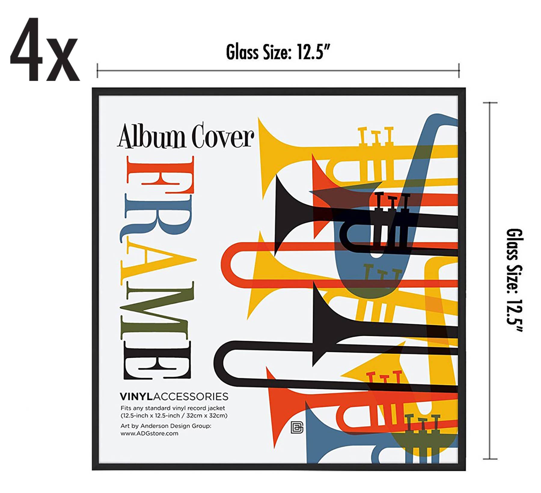 Black Americanflat Aluminum Album Frame for wholesale on Faire8