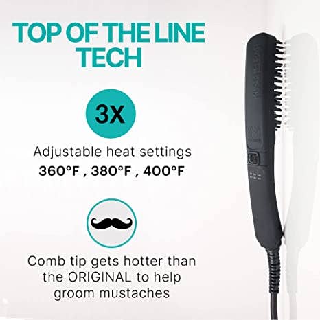 Parlor - Vente Peigne/brosse à cheveux - Kuschelbär® Pro-Edition - Lisseur cheveux et barbe Parlor3