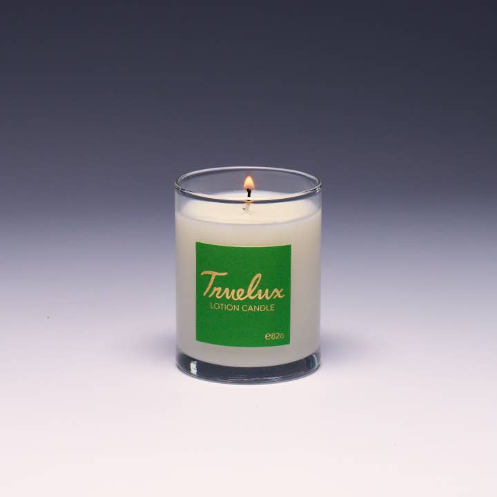 Mini Coconut Soy Lotion Candle (Coconut Beach + Santal) for wholesale by Truelux