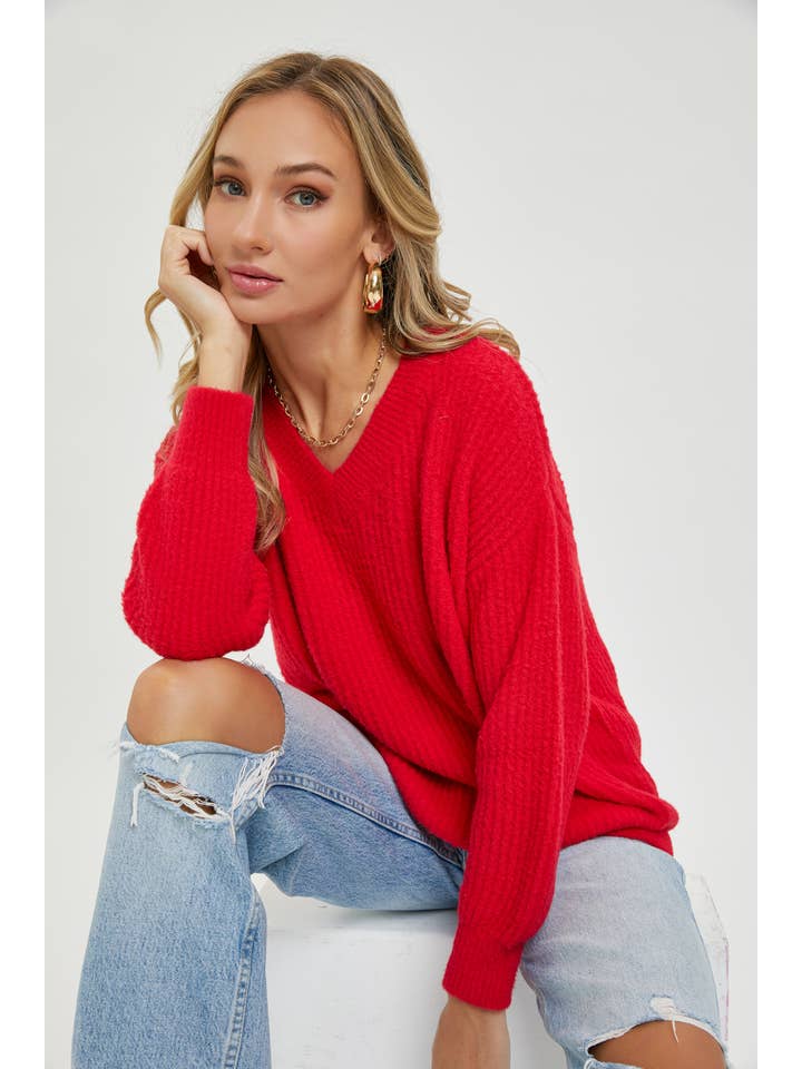 Sweet Lovely by Jen - Wholesale Knit Sweater - Women's - EVERYDAY CASUAL SWEATER36