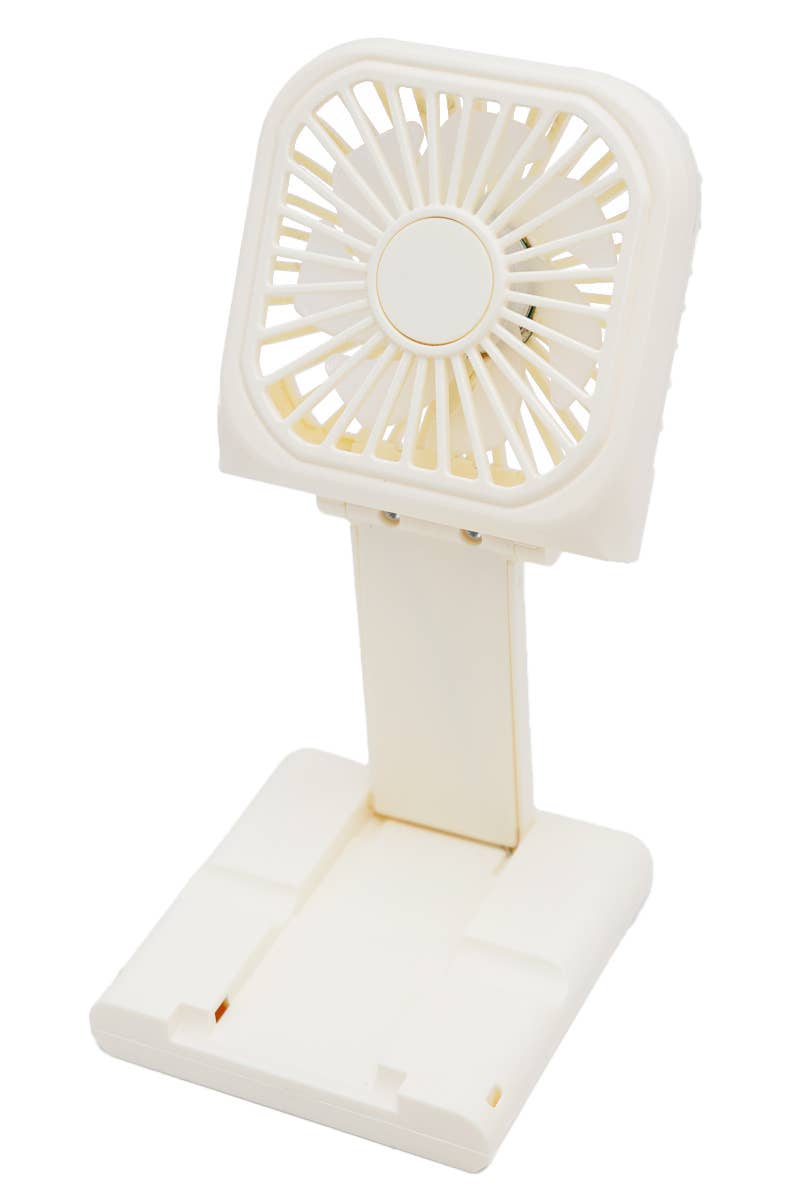 Cap Zone - Vente Ventilateur électrique portatif - Ventilateur électrique portable pliable avec support téléphone10