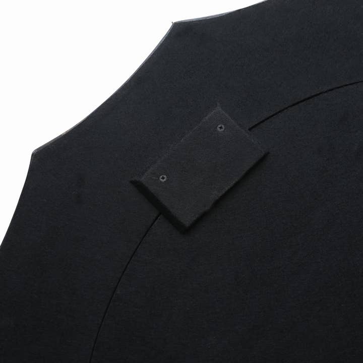 Sagebrook Home - Wholesale Wall Mirror - Wood Inverted Scallop Hair On Hide Mirror - Ivory, 42 in.8