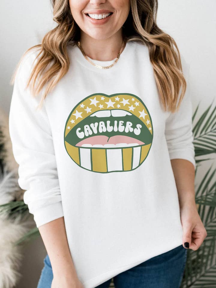 Custom Mascot/Team Spirit Sweatshirt for wholesale by Kay Sera Sera