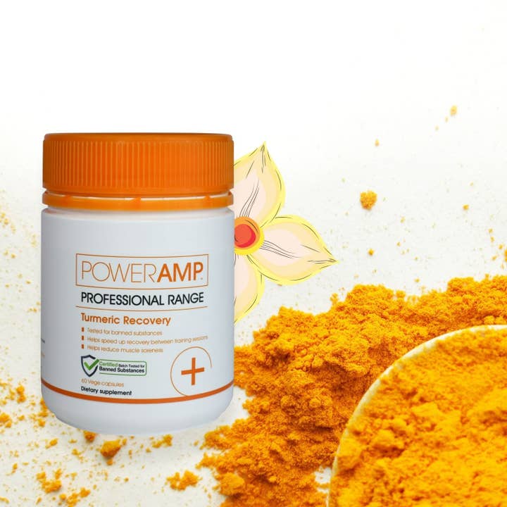 PowerAmp Sports - Venta al por mayor Suplementos/vitaminas para beber - Recuperación cúrcuma