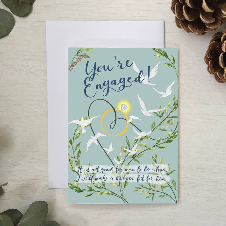 Cartão de compromisso cristão, versículo bíblico, cartão de fé por atacado de And Hope Designs - Cards, Stickers & Stationery