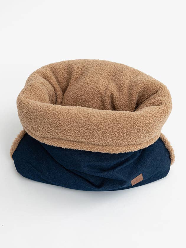 Sac Snuggle Denim (fourrure en peluche) pour la vente par PET & Co. eine Marke von Variance GmbH