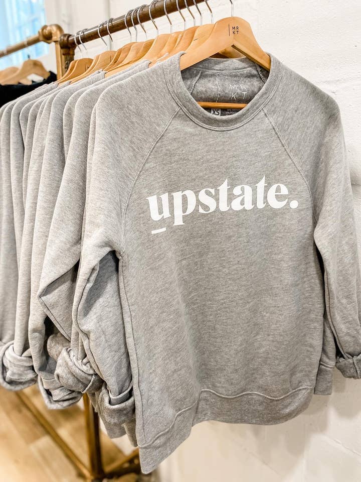 Pittsford MRKT - Wholesale Graphic Sweatshirt - Women's - UPSTATE CREW Sweatshirt