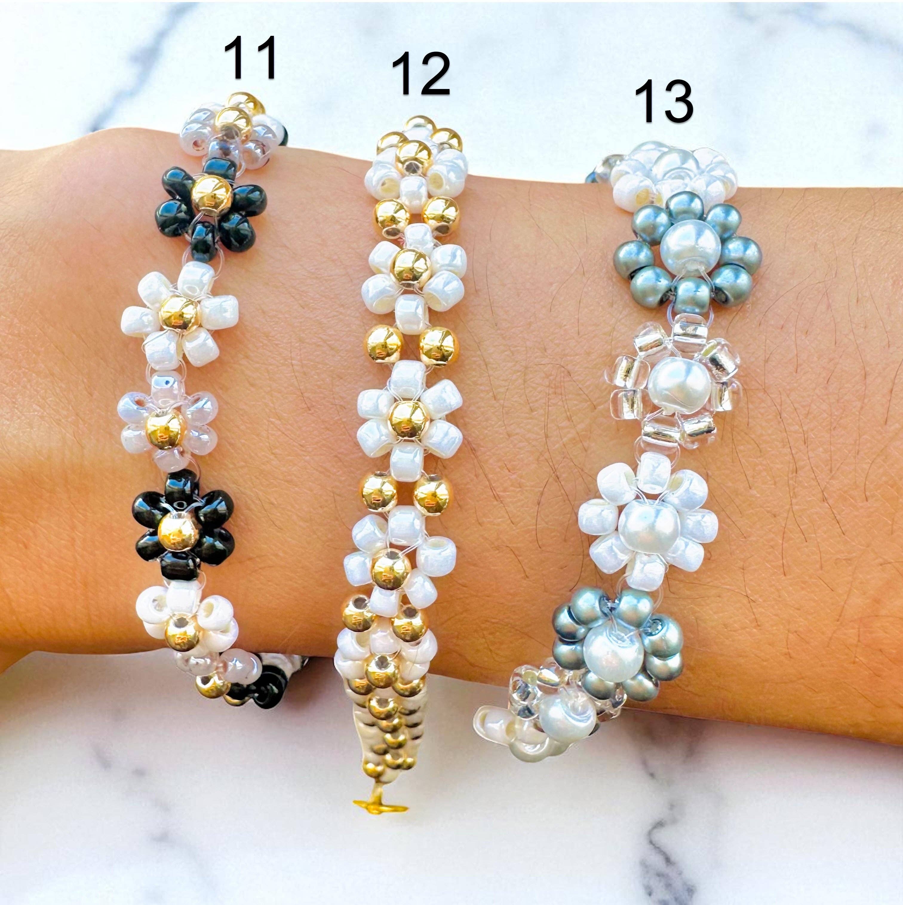 Soul Charms - Wholesale Beaded Bracelet - Japanese Miyuki Beaded Flower Bracelet2