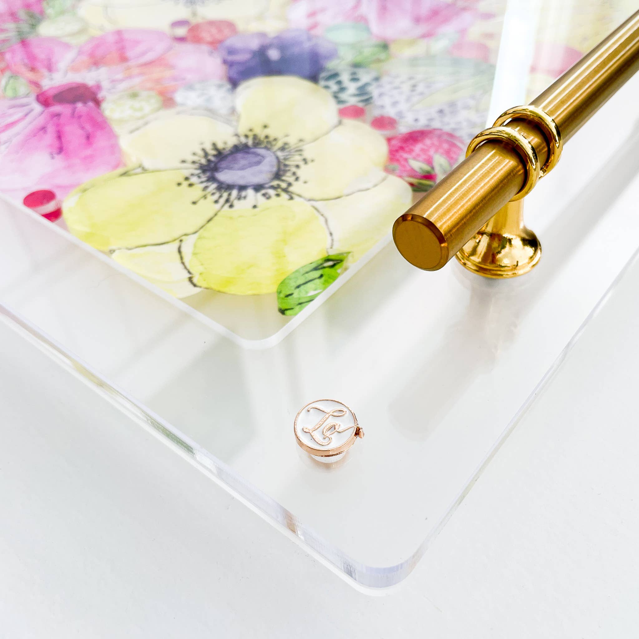 LO in LONDON® - Wholesale Decorative Tray - THE LENA ACRYLIC OBSESSION TRAY- MADE TO ORDER 2-3 WEEKS7