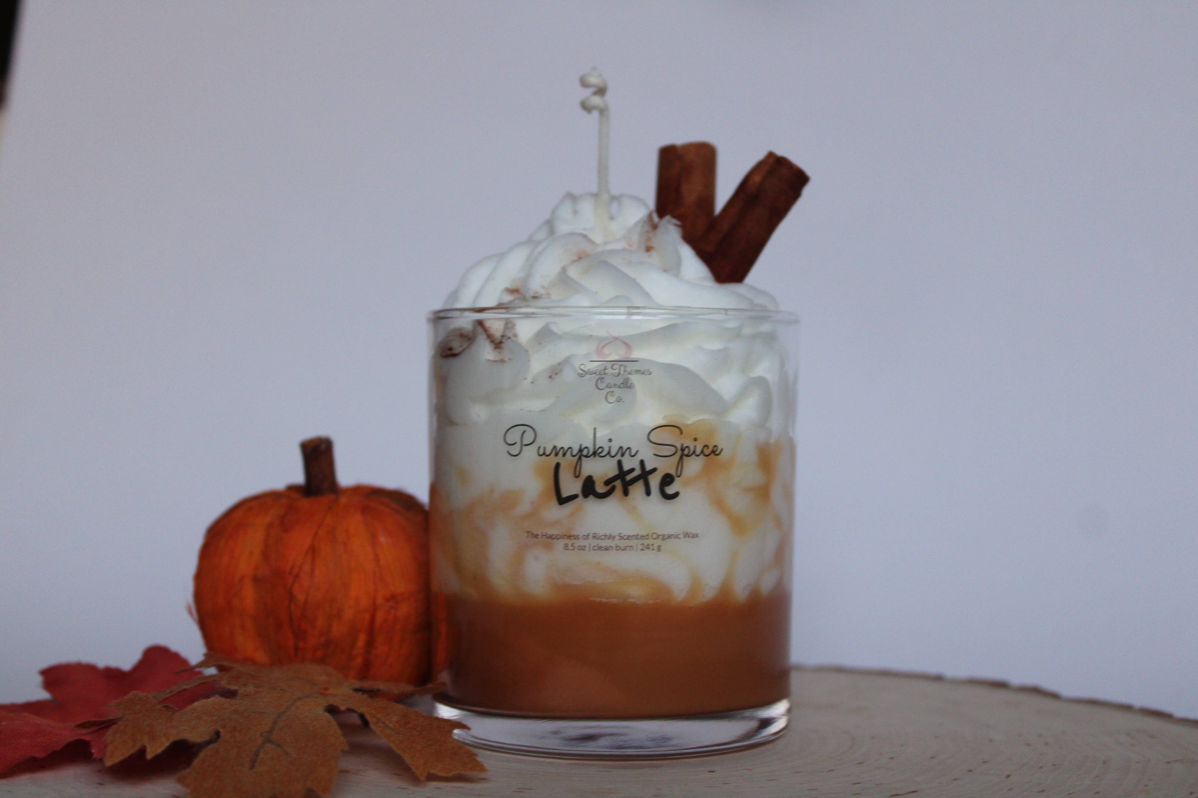 Sweet Themes Candle Co. - Wholesale Jar/Filled Candle - Pumpkin Spice Latte - Smells Like Fall's Favorite Drink3