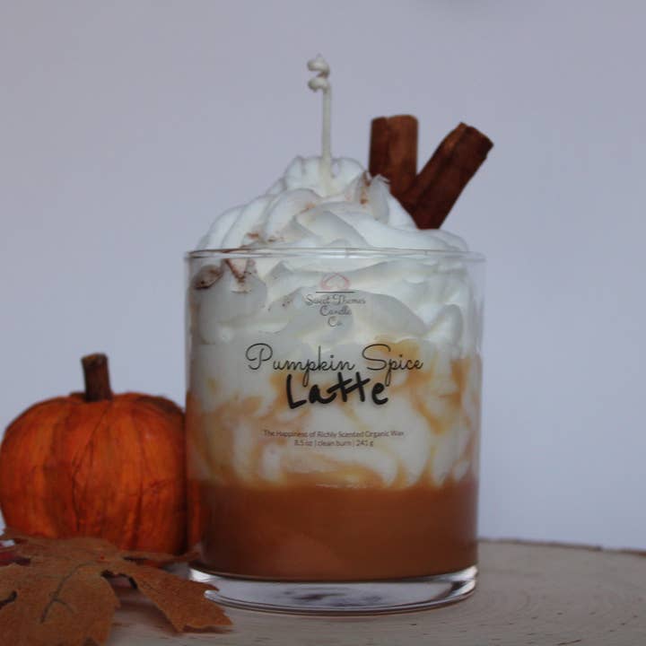 Sweet Themes Candle Co. - Wholesale Jar/Filled Candle - Pumpkin Spice Latte - Smells Like Fall's Favorite Drink3