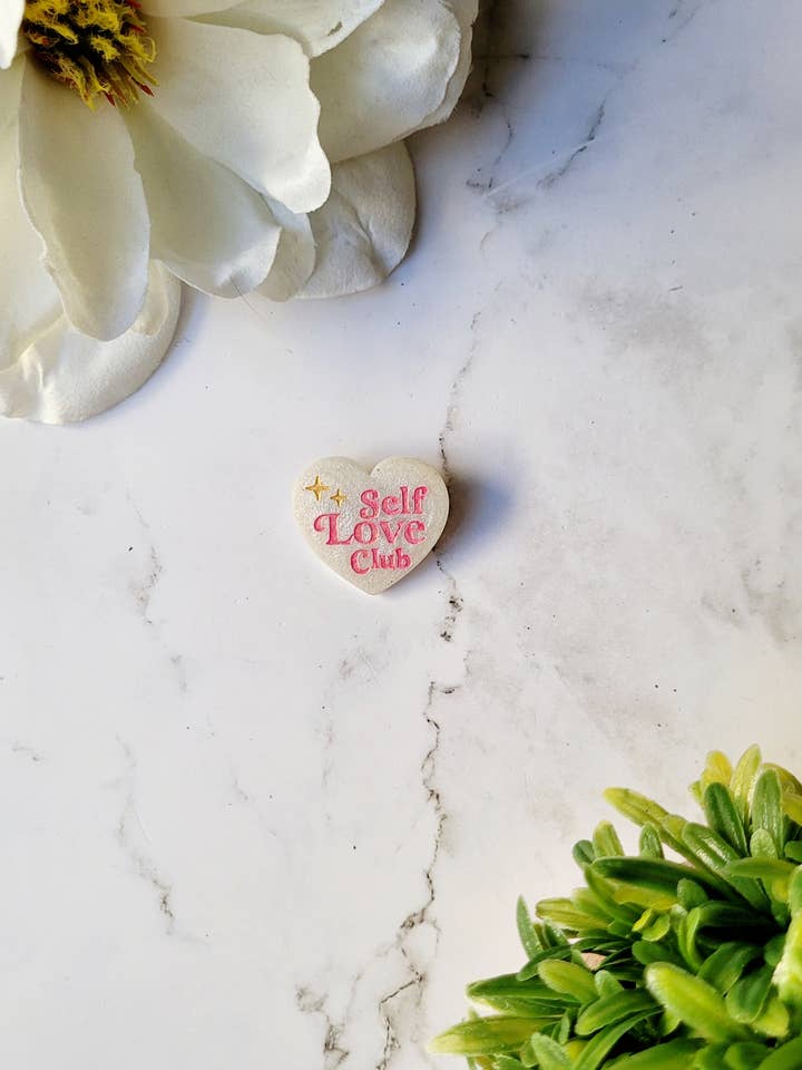 Self Love Club Pin for wholesale by Kraft Kraken