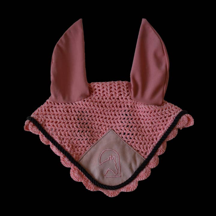 Rose Gold Fly Veil for wholesale by Equestrian Artisans