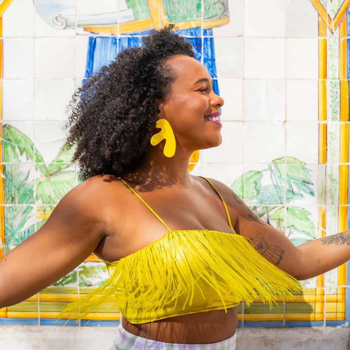 Allure - Vibrant Yellow for engroshandel hos Thaiane Handmade Jewelry