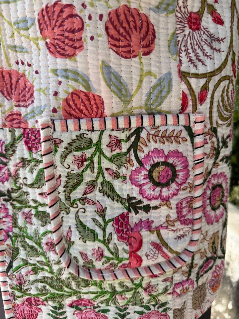 bhavnas boutique - Wholesale Jacket - Women's - Coat Quilted Sleeveless Vest Pure Cotton Patchwork Waistcoat4