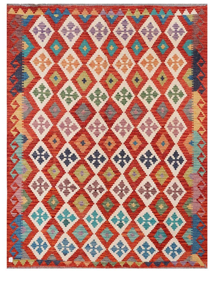Maimana Afghanistan Kilim Rug - 246 x190 cm for wholesale by Imaco Rugs