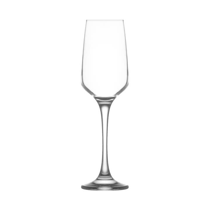 Flûte à champagne en verre Lal 230 ml — Par LAV pour la vente par Rinkit Ltd
