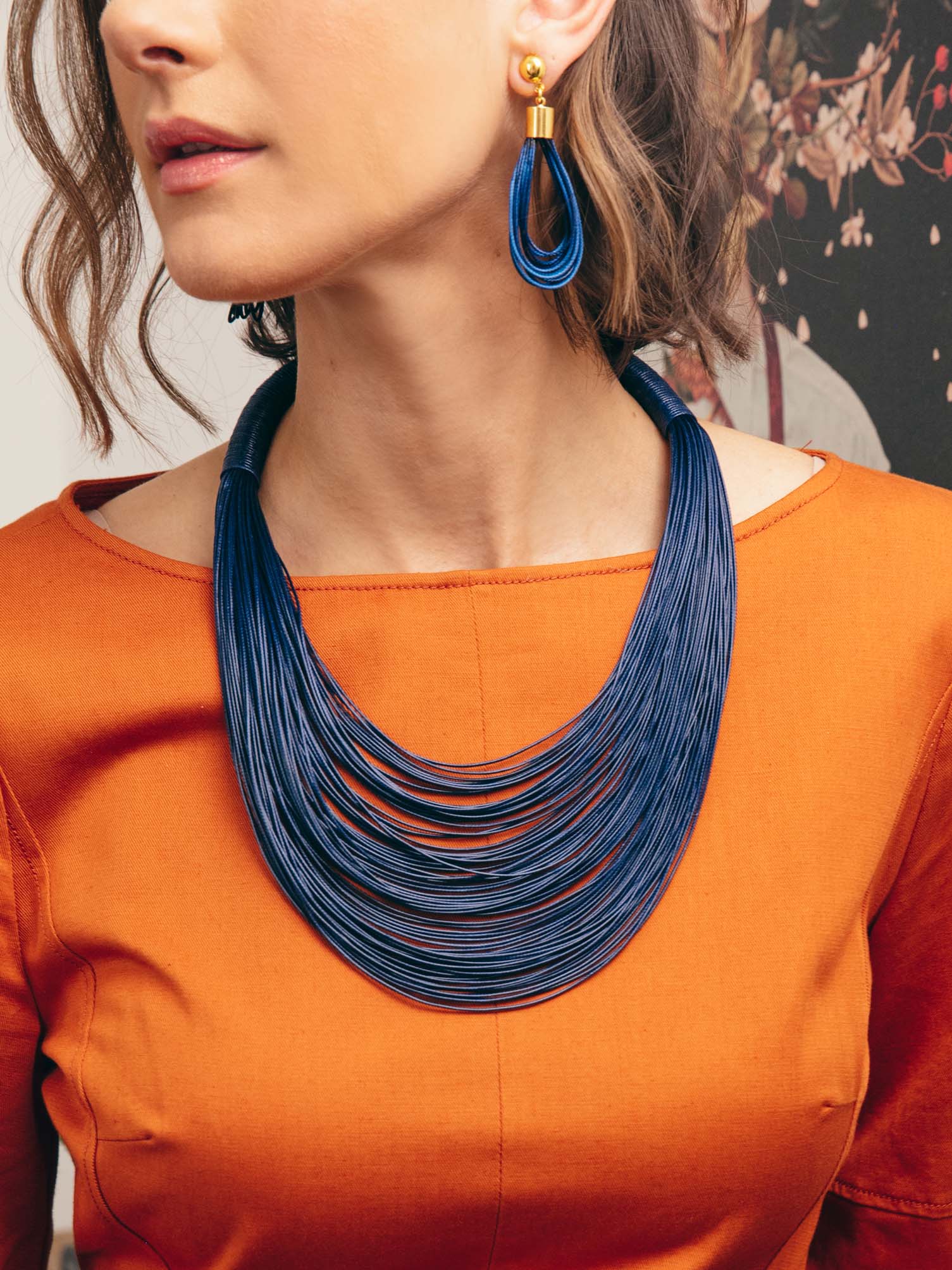 ZENZII Jewelry - Vendita all'ingrosso Girocollo/collier - Collana a strati con cordino in pelle11