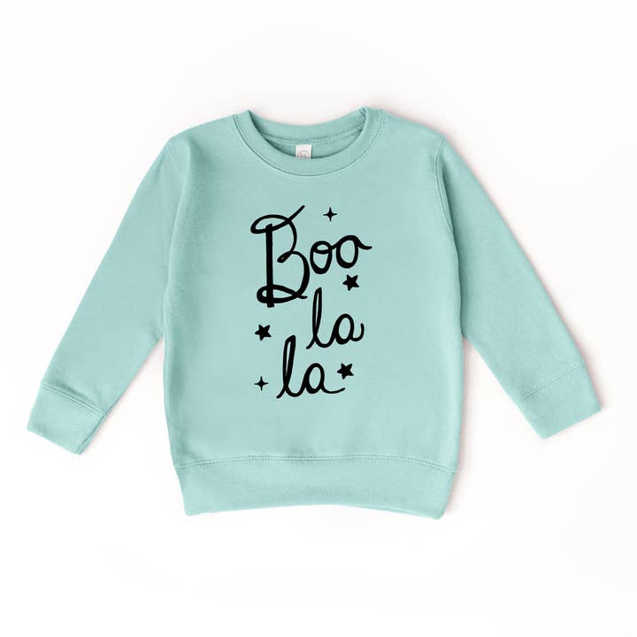 Benny & Ray Apparel - Wholesale Sweatshirt - Kids - Boo La La Boo Crew Hey Boo Halloween Kids Sweatshirt3