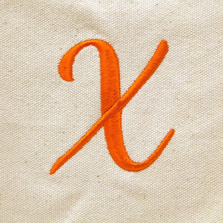 Dalix - Wholesale Tote bag – Women's - DALIX 22" Personalized Tote Bag Orange Ballent - A-Z71