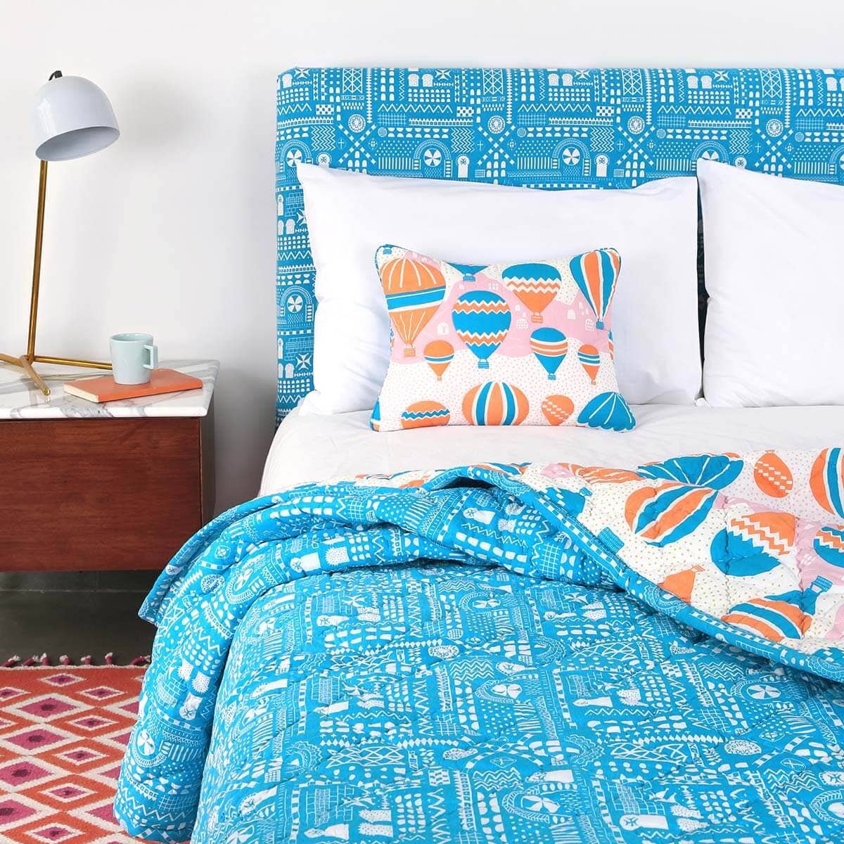 Safomasi - Wholesale Throw Pillow Cover - Balloons at Dawn Cushion Cover1