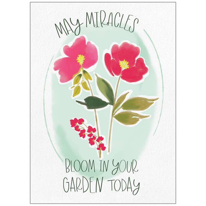 Carte « Je pense à toi » Miracles pour la vente par Legacy