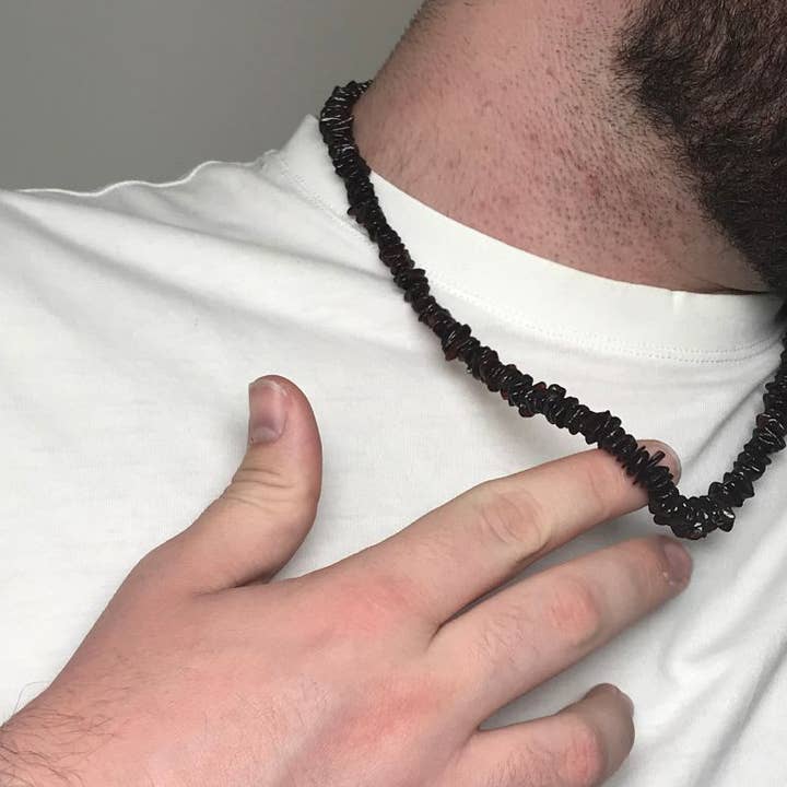 Collar Ámbar Cereza de 60cm - Hombre para venta al por mayor de CocoonMe