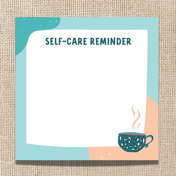 Kingdom of Threads - Vente Notes autocollantes/post-it - Notes autocollantes pour rappeler les soins personnels0