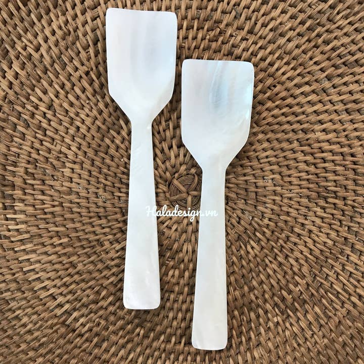 Hala Design - Vente Cuillère de cuisine - Cuillère à caviar en nacre5